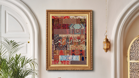 Threads of Worship: A Ramadan and Eid Print