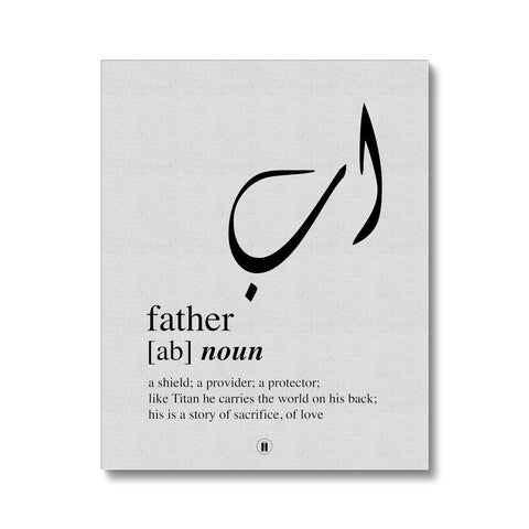 Ab (Father) Canvas