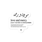 Love and Mercy Sticker