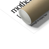 Um (Mother) Print