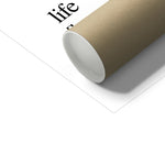 Hayaat (Life) Print