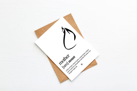 Um (Mother) Postcard